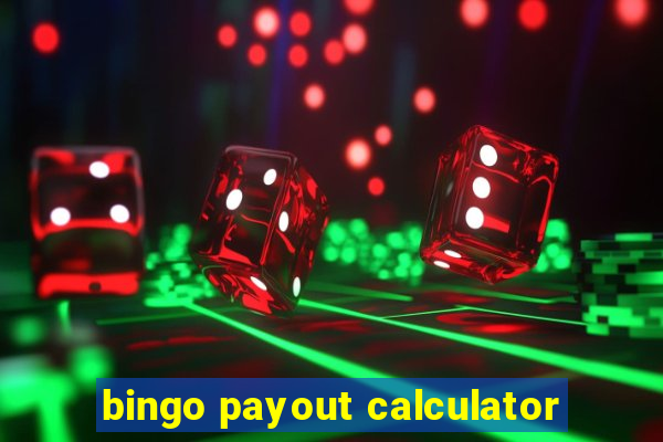 bingo payout calculator